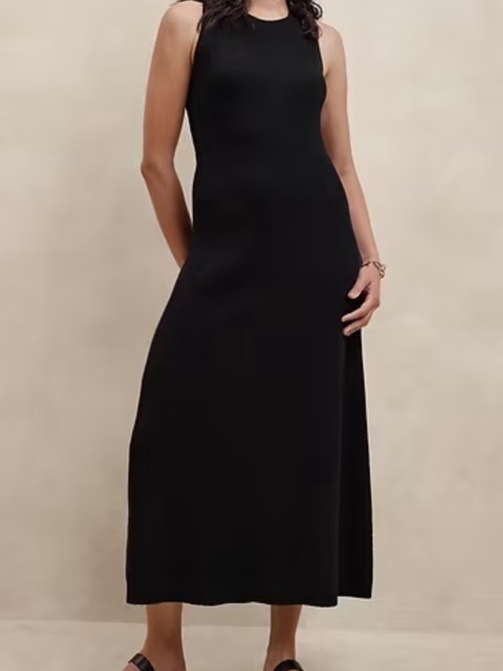 Banana Republic Black Maxi Dress